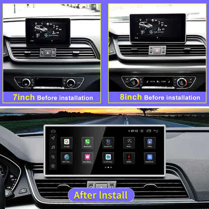 Qualcomm 8G 128G Android13 10.25Inch Carplay AUTO for AUDI 2018-2022 Q5 Q5L Car Video Players GPS Navigation Smart Screen