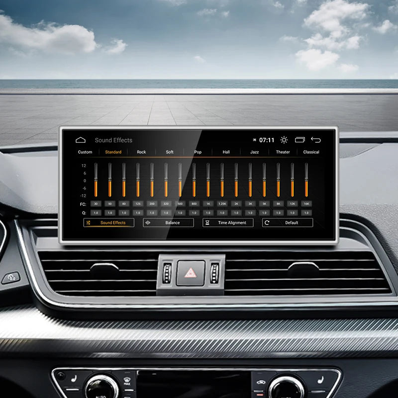 Qualcomm 8G 128G Android13 10.25Inch Carplay AUTO for AUDI 2018-2022 Q5 Q5L Car Video Players GPS Navigation Smart Screen