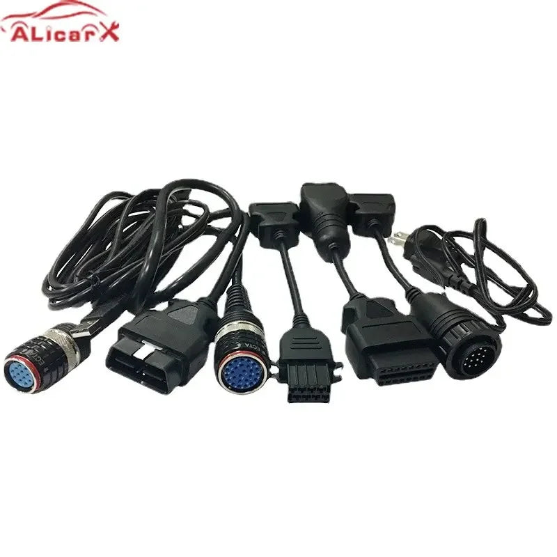 PTT2.8.13 Tech Tool Excavators Industrial Truck Diagnostic round Interface VOCOM for V0Lv-/ R-Noult/Ud/Mack PTT Install in CF53