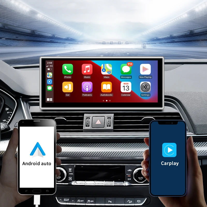 Qualcomm 8G 128G Android13 10.25Inch Carplay AUTO for AUDI 2018-2022 Q5 Q5L Car Video Players GPS Navigation Smart Screen