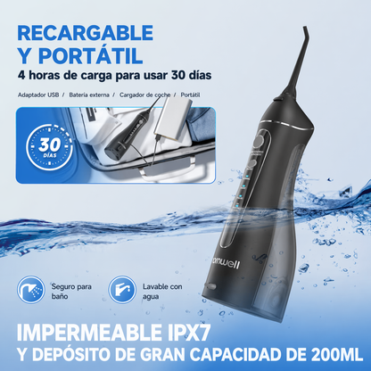 Portable Oral Irrigator with Nozzles